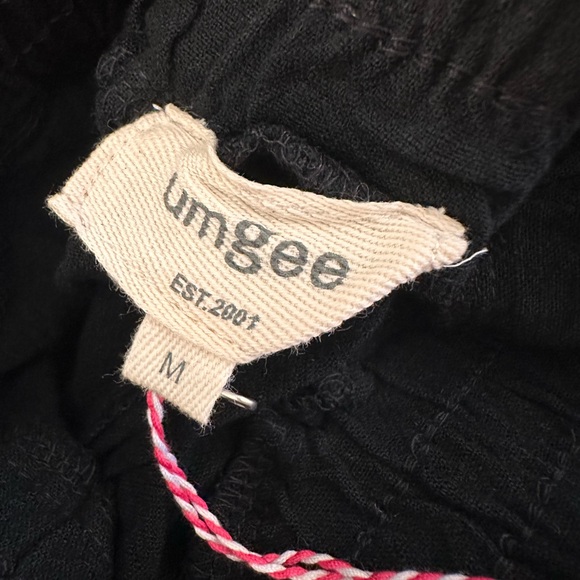 Umgee Black Bedazzled Wide-Leg Pants - Picture 3 of 7